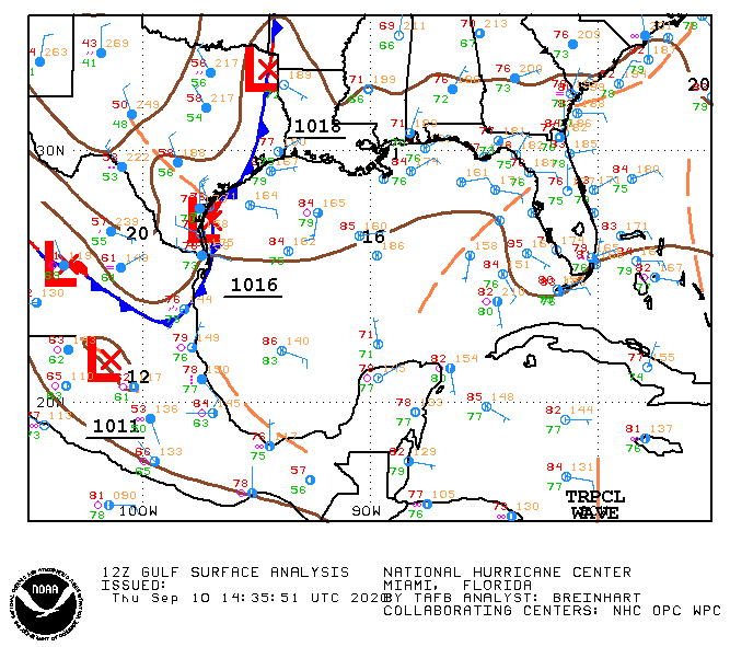 12Z Surface Analysis